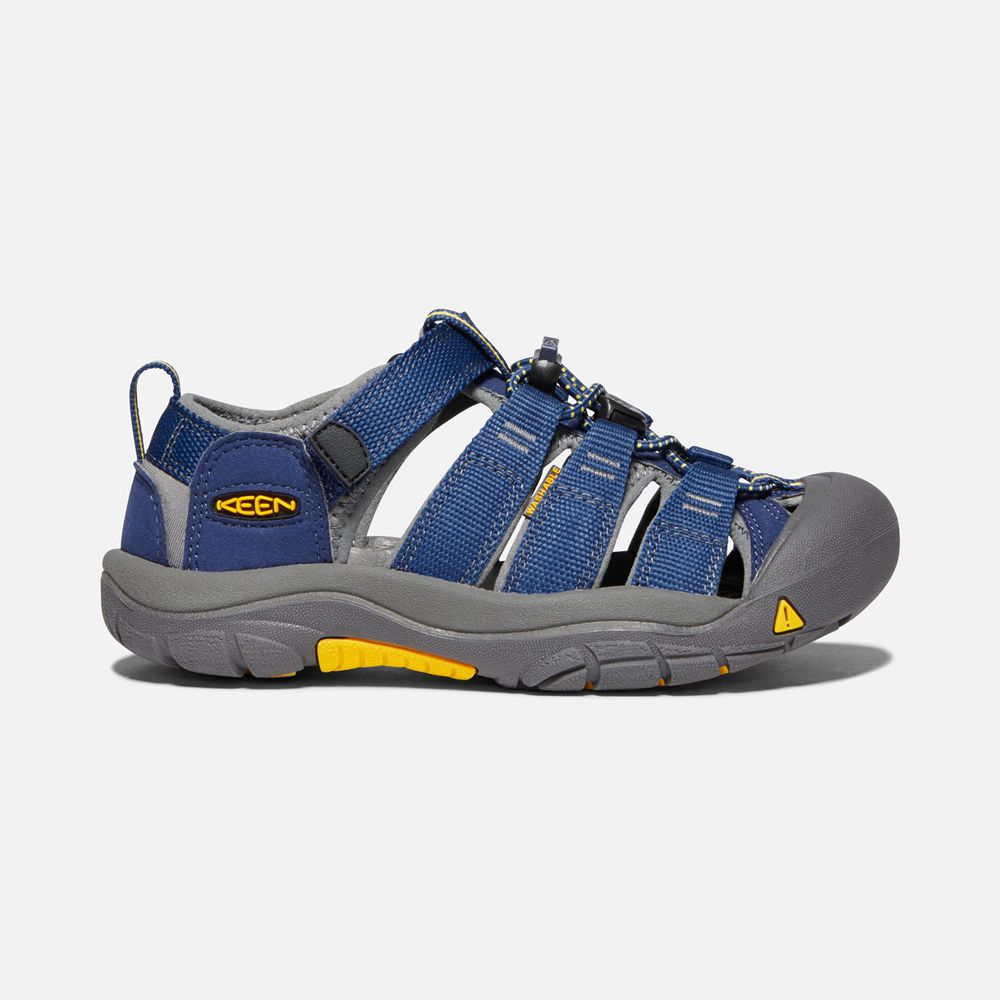 Sandalias Keen Mexico Azules/Grises - Niños Newport H2 - YL7961320